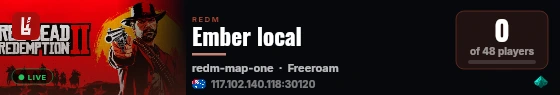 Ember local live status badge