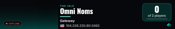 Omni Noms live status badge