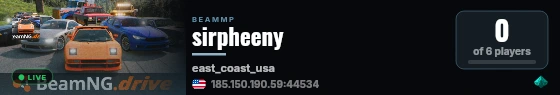 sirpheeny live status badge