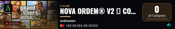 NOVA ORDEM® V2 ✦ CONFIGURÇÃO live status badge