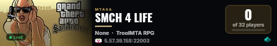 SMCH 4 LIFE live status badge