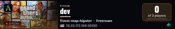 dev live status badge