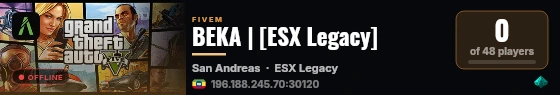 BEKA | [ESX Legacy] live status badge