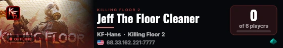 Jeff The Floor Cleaner live status badge