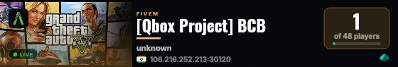 [Qbox Project] BCB live status badge