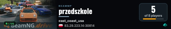 przedszkole live status badge
