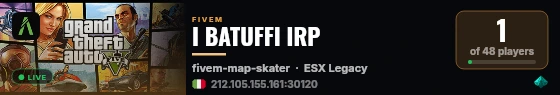 I BATUFFI IRP live status badge