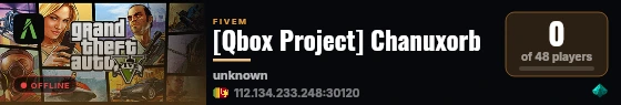 [Qbox Project] Chanuxorb live status badge