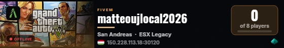 matteoujlocal2026 live status badge