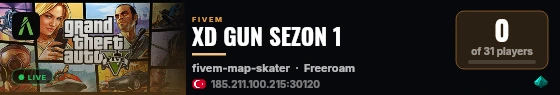 XD GUN SEZON 1 live status badge