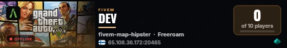 DEV live status badge