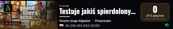 Testuje jakiś spierdolony interior :) live status badge