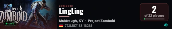 LingLing live status badge