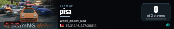 pisa live status badge