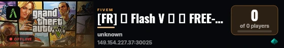 [FR] 💜 Flash V ◽ 🆓 FREE-ACCESS ◽ 🌐 SCRIPT Optimisé & Unique ◽ Activité UNIQUE ✨ ◽ 📌 discord.gg/Flash V 📌 live status badge