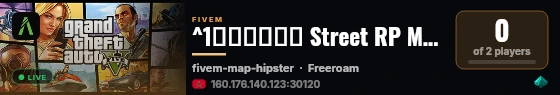 ^1🇲🇦🇩🇿🇹🇳 Street RP Maghreb live status badge