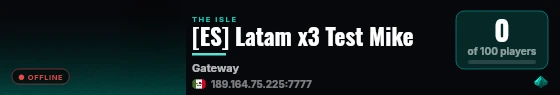 [ES] Latam x3 Test Mike live status badge