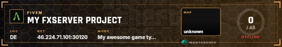 HUD badge preview