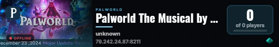 Palworld The Musical by A.L.W. live status badge