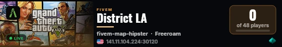 District LA live status badge