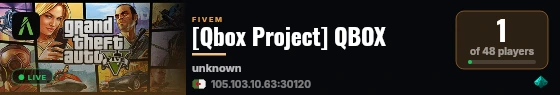 [Qbox Project] QBOX live status badge