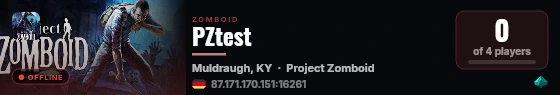 PZtest live status badge