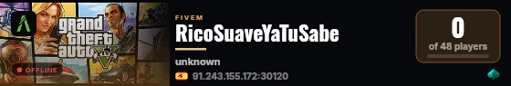 RicoSuaveYaTuSabe live status badge