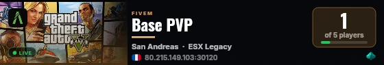 Base PVP live status badge