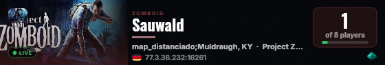 Sauwald live status badge