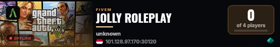 JOLLY ROLEPLAY live status badge