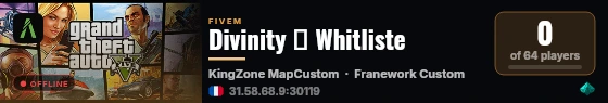 Divinity live status badge