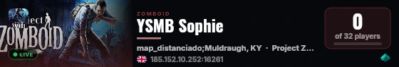 YSMB Sophie live status badge