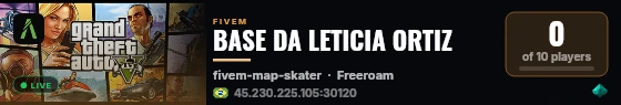 BASE DA LETICIA ORTIZ live status badge