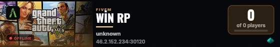 WİN RP live status badge