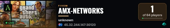 AMX-NETWORKS live status badge