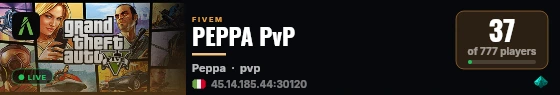 PEPPA PvP live status badge
