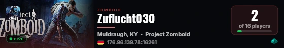 Zuflucht030 live status badge