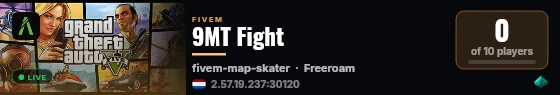 9MT Fight live status badge
