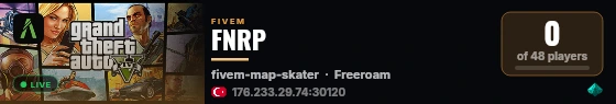 FNRP live status badge