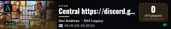 Central https://discord.gg/BFFwdBAHDF  live status badge