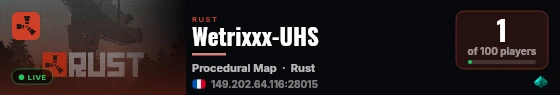 Wetrixxx-UHS live status badge