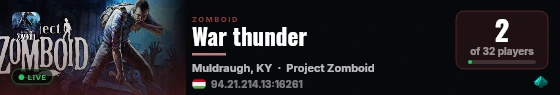 War thunder live status badge