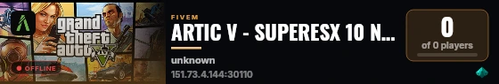 ARTIC V - SUPERESX 10 NATIVE live status badge
