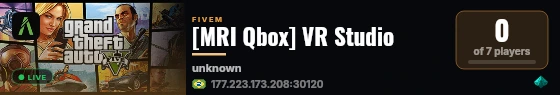 [MRI Qbox] VR Studio live status badge
