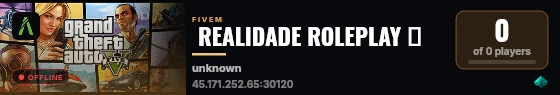  REALIDADE ROLEPLAY 🌴 live status badge