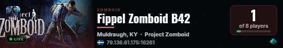 Fippel Zomboid B42 live status badge