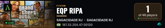 EQP RIPA live status badge