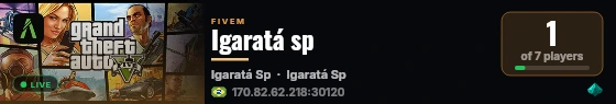 Igaratá sp  live status badge