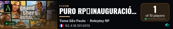 PURO RP | ESPAÑA live status badge