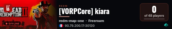 [VORPCore] kiara live status badge